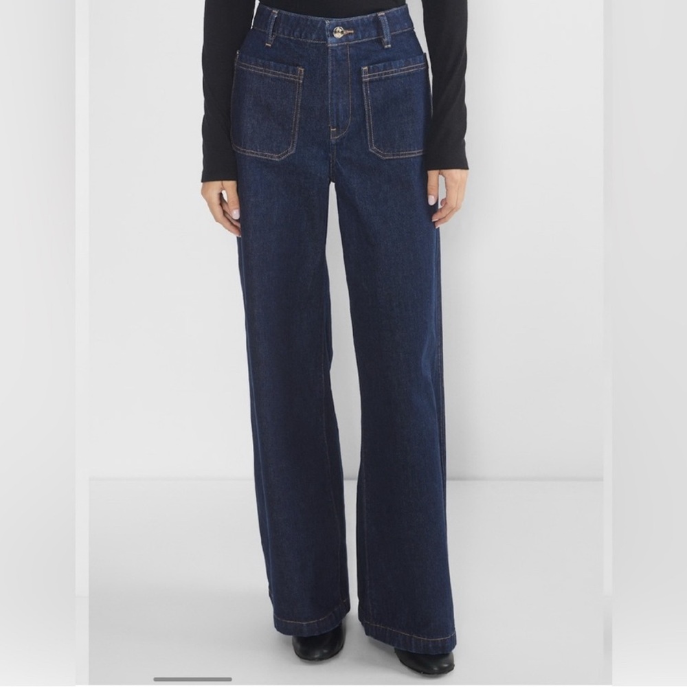 Aritzia Wilfred Stardom Pocket Wider Jean